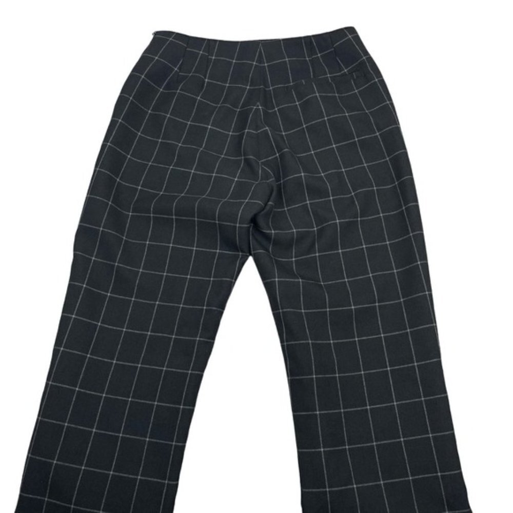 J. CREW Wool Blend Windowpane Slim Pants Sz 2P - Picture 6 of 6